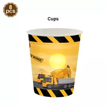 Картонный набор для праздника "Строительство"