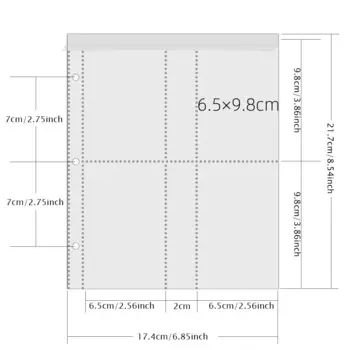 Картотека PLRBOK A5 1/2/4/6 карманов