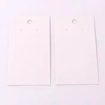 Карты для сережек MINGXUAN 5x9 см 50 шт