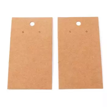 Карты для сережек MINGXUAN 5x9 см 50 шт