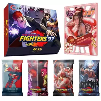 Карты King Of Fighter KOF 97 аркадная файтинговая игра герой Kyo Кусанаги детские игрушки Фэнтези мальчик коллекционные карты рождественские подарки