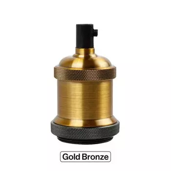 KARWEN Патрон лампы E27 алюминиевый