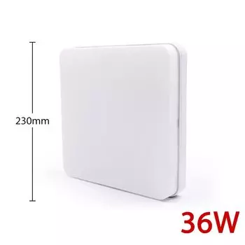 KARWEN Ультратонкий квадратный/круглый светодиодный потолочный светильник 18/24/36/48 Вт