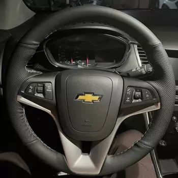 Кастомизация Ручное шитье Микрофибра Кожа Автомобильный Чехол На Руль Аксессуары Для Chevrolet Cruze Хэтчбек Седан 2009-2014