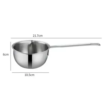 Кастрюля для молока из нержавеющей стали