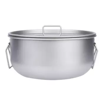 Кастрюля для супа из чистого титана, 1,8 л