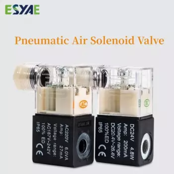 Катушка электромагнитного клапана FGHGF Solenoid Valve Coil черная