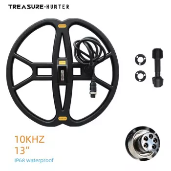 Катушка для металлоискателя TREASURE HUNTER 10 кГц 13 дюймов водонепроницаемая