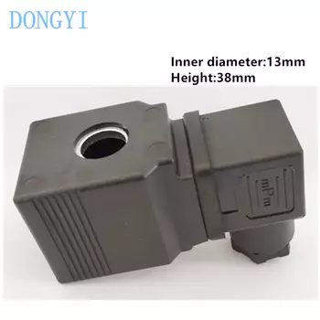 Катушка гидравлического электромагнитного клапана, внутреннее отверстие 13 мм, высота 38 мм, AC220V DC24V DC12V AC110V