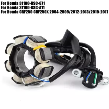 Катушка статора CRF 250 X 250X для Honda CRF250 CRF250X 2004-2009 2012 2013 2015 2016 2017 31100-KSC-671 31100-KSC-A11