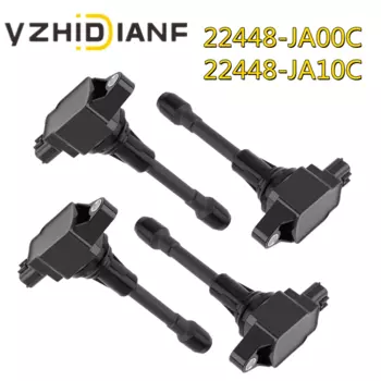 Катушка зажигания 2007-15 для Nissan TIIDA Cube Altima Rogue Sentra Versa Micra X-Trail Qashqai Infiniti M56 FX50, 4 шт.