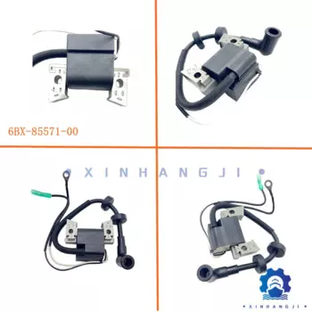 Катушка зажигания 6BX-85571-00 с блоком Cdi для Yamaha 4-тактный 6HP Hidea ,6BX-85571-00-00,6BX-85571,F4L F4B F4S F5A F6L F6S F6C