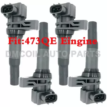 Катушка зажигания для BYD F3 G3 L3F3R G3R 473QE двигателя 2008 л 12305 л 3705100 л (-) FK0444 473QE, 4 шт.