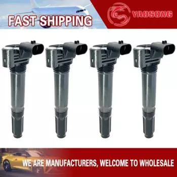 Катушка зажигания для FIAT 500L 1,4 T TURBO (2012-2017) 1.4L-L4 UF649 68070492AB 68070492AC 68070492AD, 4 шт.