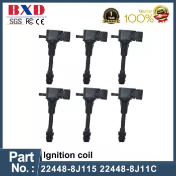 Катушка зажигания для Infiniti I35 QX4 Nissan frontier xterra Altima Pathfinder 3.5L 4.0L V6, 6 шт., 22448-8J115, 22448-8J11C