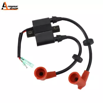Катушка зажигания лодки Areyourshop в сборе для подвесного лодки Yamaha 9,9-15hp 6B4-85570-00 6B4-85530 680-85570-02, запчасти для лодок