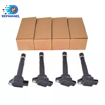 Катушка зажигания UF311 30520PMA007 30520-PNA-007 099700-070, 4 шт., подходит для Honda Civic 2002-2011 годов, детали для автомобильных аксессуаров