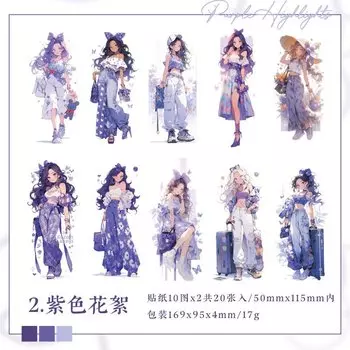 Kawaii наклейки для скрапбукинга Amengguo