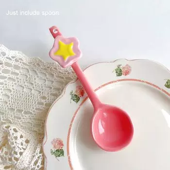 Kawaii Star керамическая суповая ложка