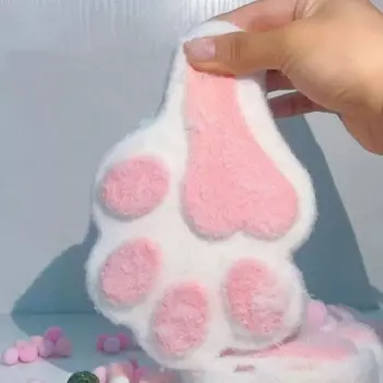 Kawaii Taba мягкая игрушка Jumbo плюшевая кошачья лапа розовая кошачья лапа медленный отскок щепотка декомпрессионная игрушка антистрессовые игрушки