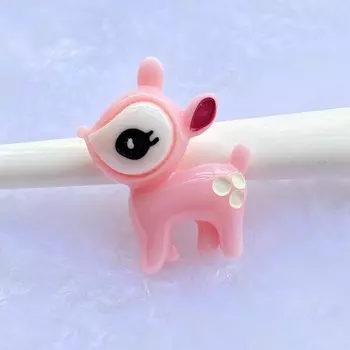 Каваиные каучуковые оленьи кабошоны TSXJY