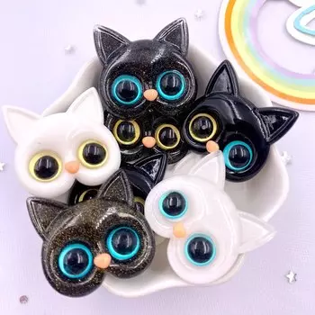 Кавайные фигурки кошки из канифоли Diy Super Paradise