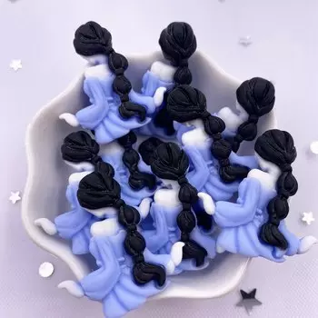 Кавайные фигурки принцесс из канифоли Diy Super Paradise 12 шт.