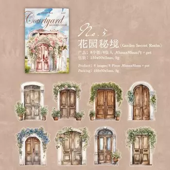 Кавайные наклейки Alideco для скрапбукинга