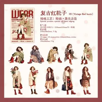 Кавайные наклейки Аlideco для скрапбукинга