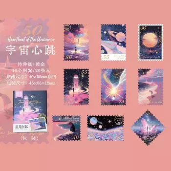 Кавайные наклейки для скрапбукинга Alideco, 20 шт.