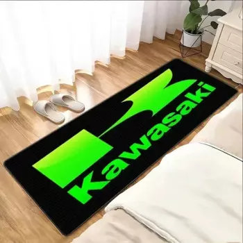 Kawasaki Мотоциклетный коврик из полиэстера