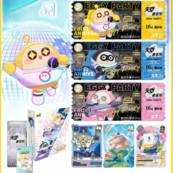 KAYOU Eggy вечерние Card Eggy вечерние Game коллекционная карточная игра, периферийная карточка для детей, подарок на Рождество