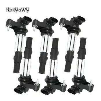 Kbkyawy 1/3/6 шт. Катушка зажигания для Buick Cadillac CTS Saiwei SRX Saab chevrolet Корсика Romina Malibu 12566569 12583514 12613057