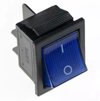 KCD4 кулисный переключатель с подсветкой 16А 250В