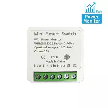 KCOOJO Умный выключатель Wi-Fi 16А