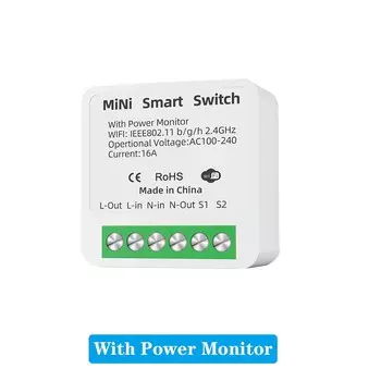 KCOOJO умный выключатель Wi-Fi 16А белый