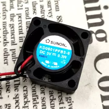 KD0501PFB3-8 2010 DC 5V 0,3 W 2CM 2 провода осевой вентилятор охлаждения