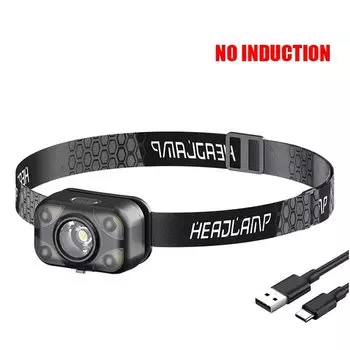 KDULIT Налобный фонарь белый/желтый/красный свет