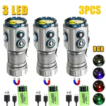 KDULIT Перезаряжаемый фонарик 2000 люмен