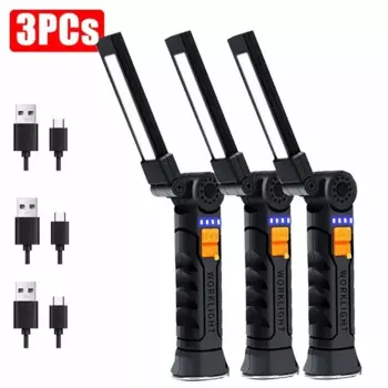 KDULIT Портативный светодиодный фонарь 4 режимов