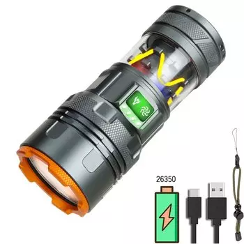 KDULIT S419 Черный Тактический Фонарь