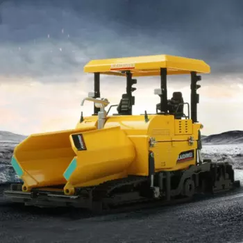 Kdw 1:40 модель грузовика из сплава, инженерная игрушка, подарок на Рождество, игрушки для мальчиков, детская коллекция автомобилей, модель асфальтоукладчика