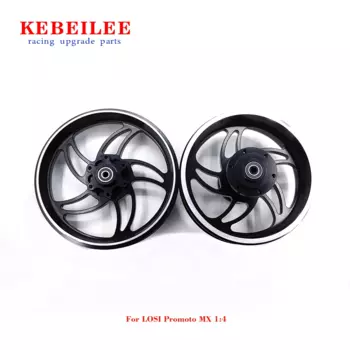 KEBEILEE CNC алюминиевое переднее и заднее колесо Stormwheel дизайн для LOSI promto MX 1:4