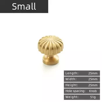 KEDLO Производитель продает современный простой шкаф, латунная ручка, мебельная фурнитура, ручка ящика, ручка тыквы для шкафа