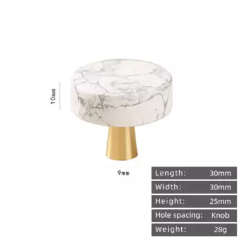 KEDLO Ручка для шкафа из латуни золотая