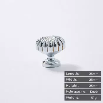 KEDLO, твердая латунь, европейская искусственная кожа, тыква, золотая ручка, кухонный шкаф, ящик, Серебряная ручка, желтая искусственная кожа