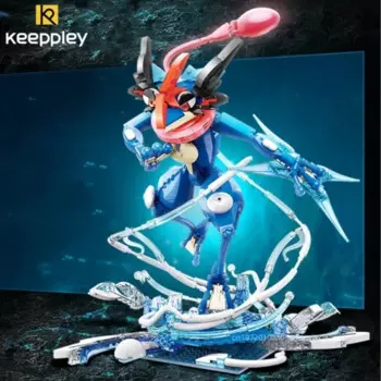 Keeppley Покемон битва строительные блоки Charizard Greninja сборная игрушка модель модный игрок украшение для дома подарок на день рождения