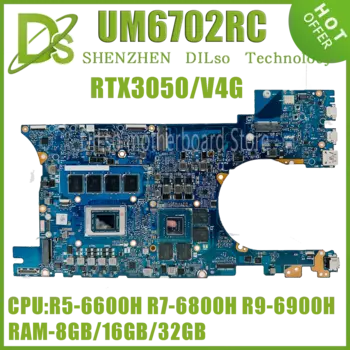 Материнская плата KEFU UM6702 Материнская плата ASUS UM6702RC UM6702RA UM6702R для ноутбука