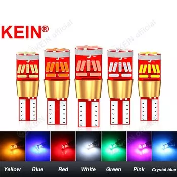 KEIN 1x 12V 24V T10 Светодиодная лампа для парковки автомобиля Интерьер WY5W W5W 194 Номерный знак для чтения Боковой габаритный купол Сигнальная лампа Грузовик