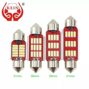 KEIN 2PCS C3W C5W C10W гирлянда Canbus Error Free Авто автомобильный светодиод 31MM 36MM 39MM 41MM лампа для чтения номерного знака лампа внутреннего освещения